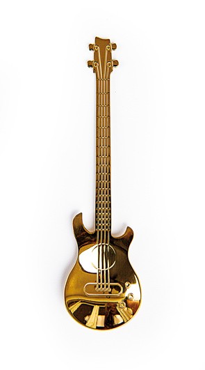 Löffel „E-Gitarre“ goldfarben