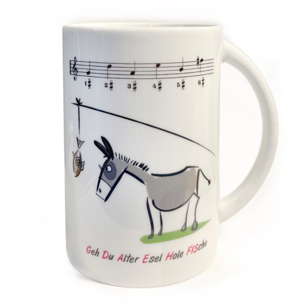 Tasse „Esel und Diva“ II. Wahl