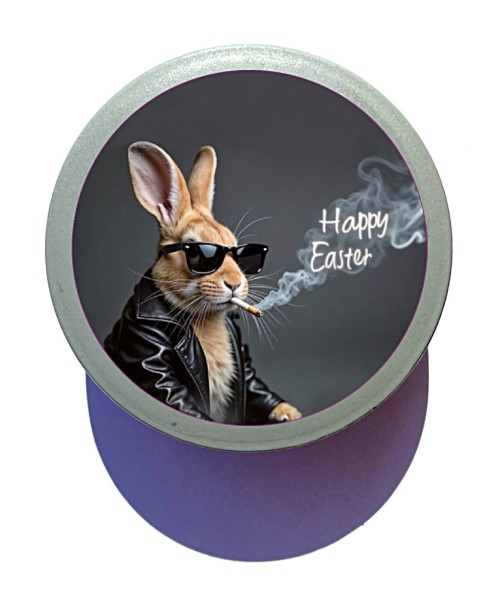 Taschenaschenbecher „Kippi“, rauchender Osterhase