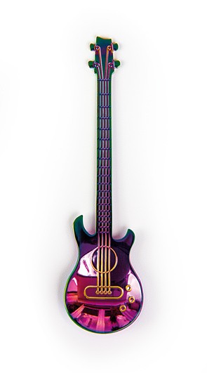 Löffel „E-Gitarre“ regenbogenfarben